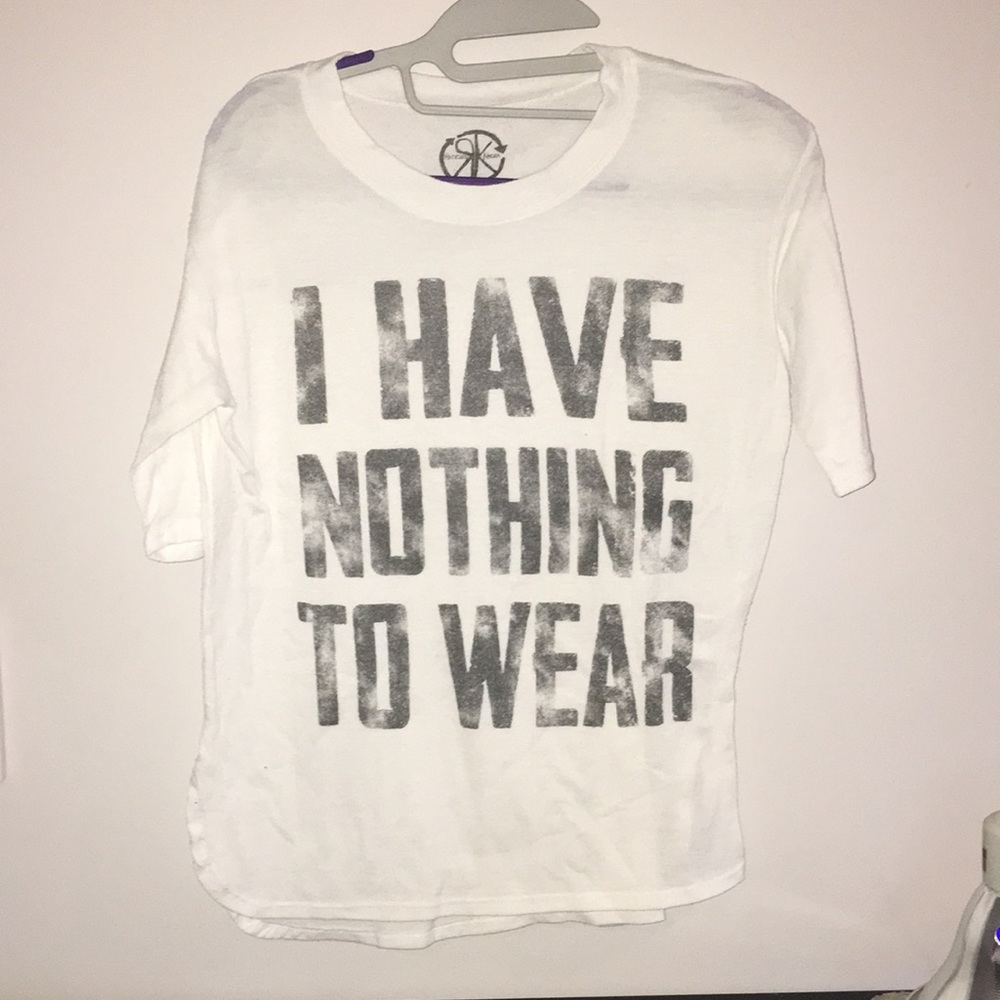 Women's "I Have Nothing To Wear" tee