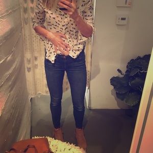 Jcrew skinny ankle jeans