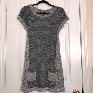 Blue/Grey knit dress