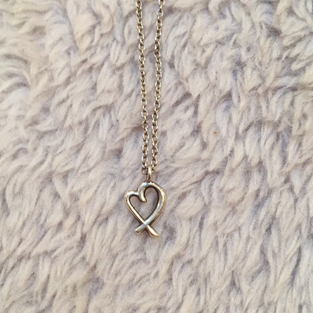 RESERVED Tiffany & Co Heart BraceletNecklace Combo