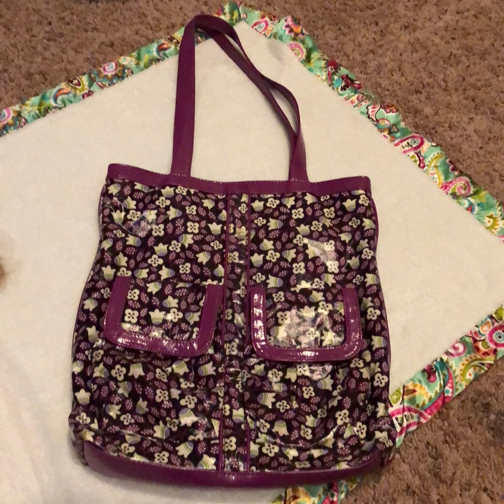 Vera Bradley FRILL Tote Bag