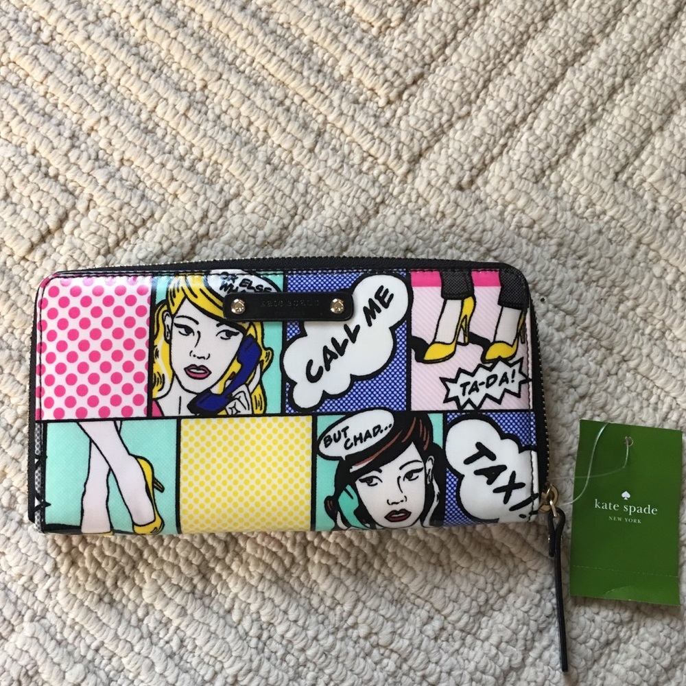 Kate Spade POP Art Large Wallet