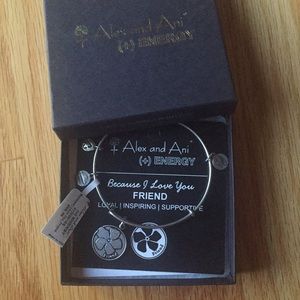 NWT Alex and Ani Friend bracelet