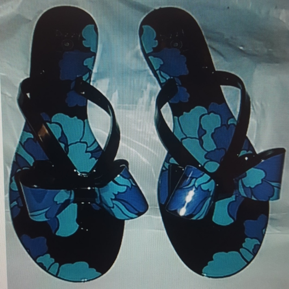 WOMEN JELLY SLIPPERS SZ 10
