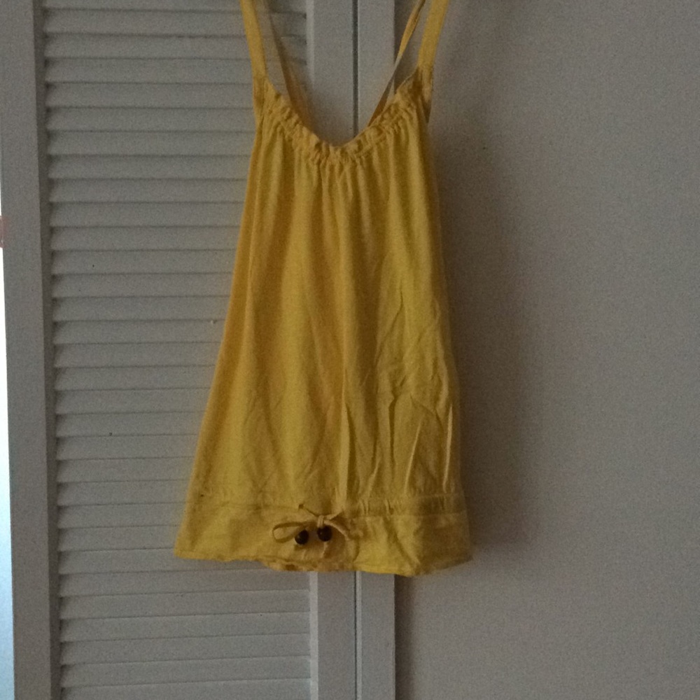 Yellow tank top
