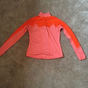 Long sleeve, orange, workout jacket!