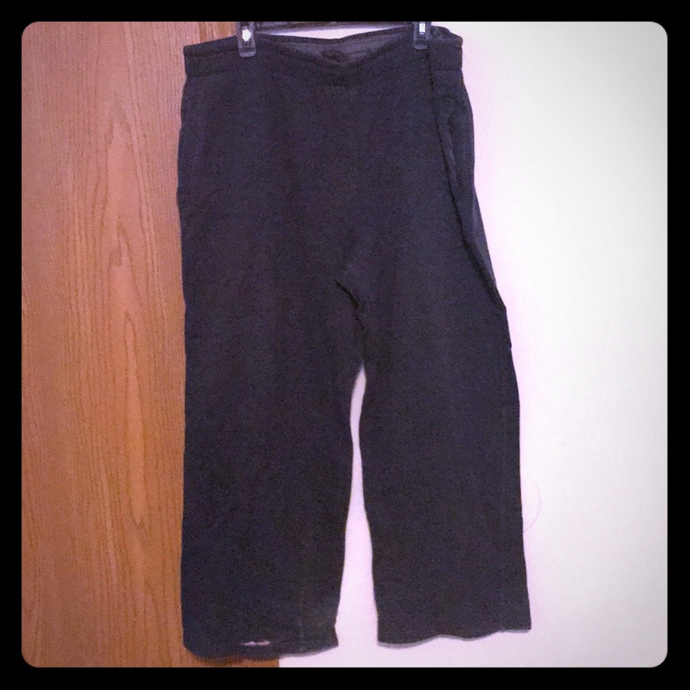 Blue sweatpants
