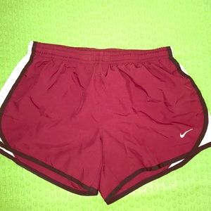 Workout track shorts