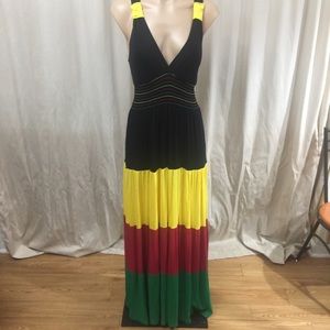 💚❤️💛🖤Rasta Maxi Dress💚❤️💛🖤
