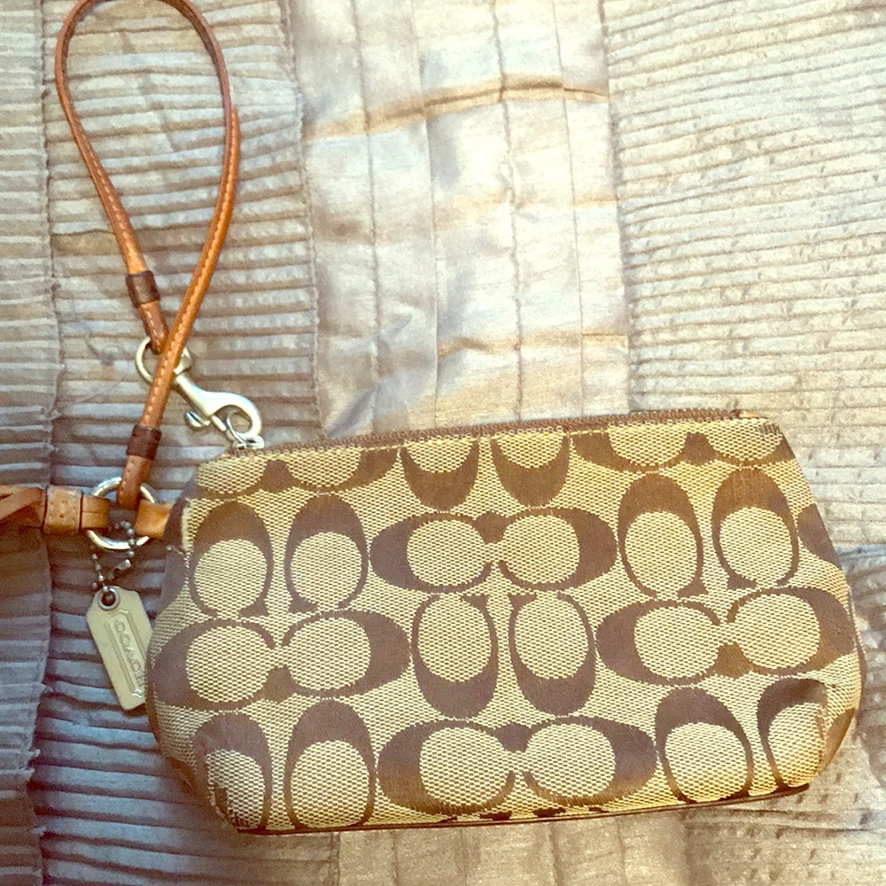 Coach wristlet