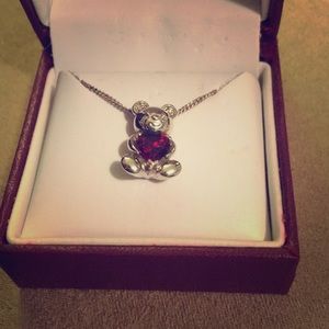 Helzberg I am loved Bear necklace