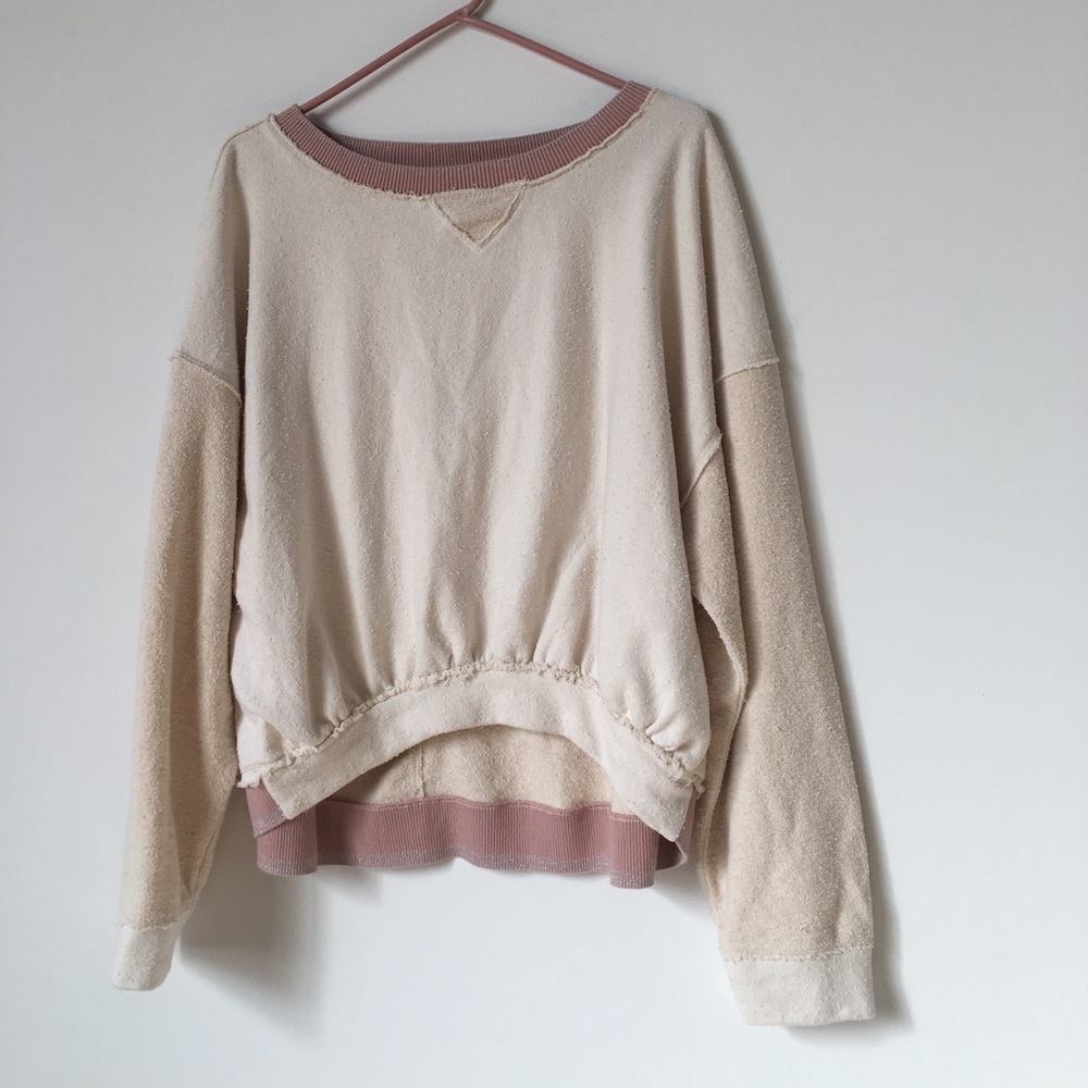 anthropologie sweatshirt