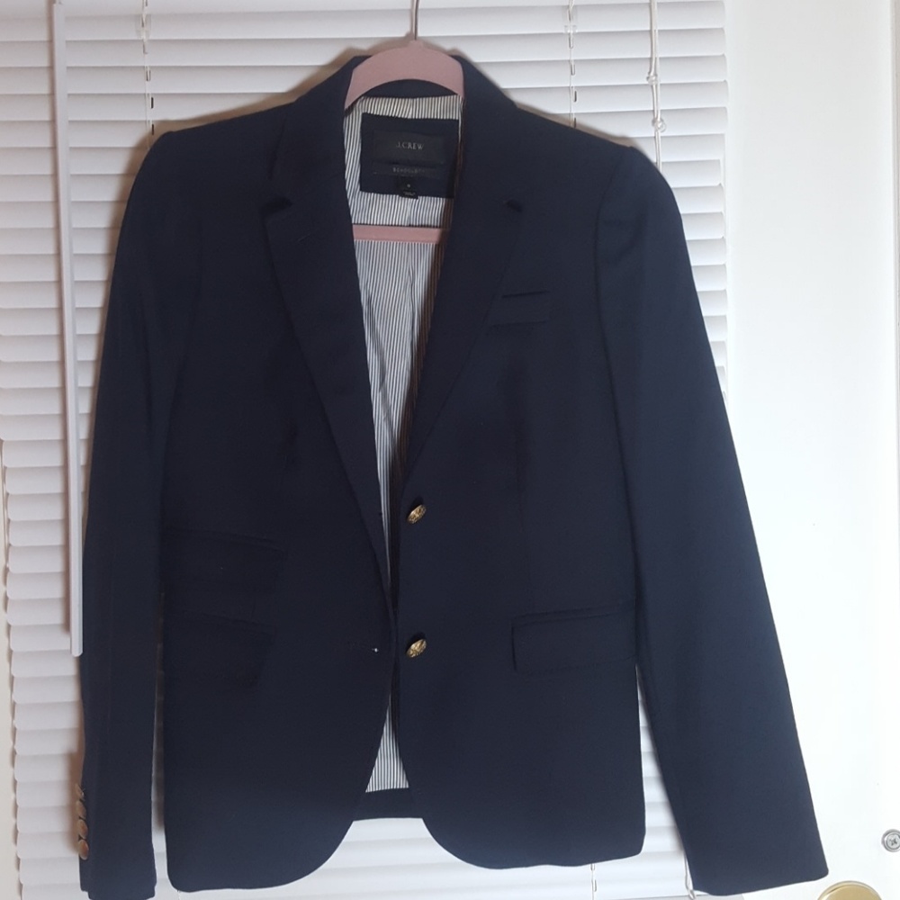 J. Crew schoolboy blazer