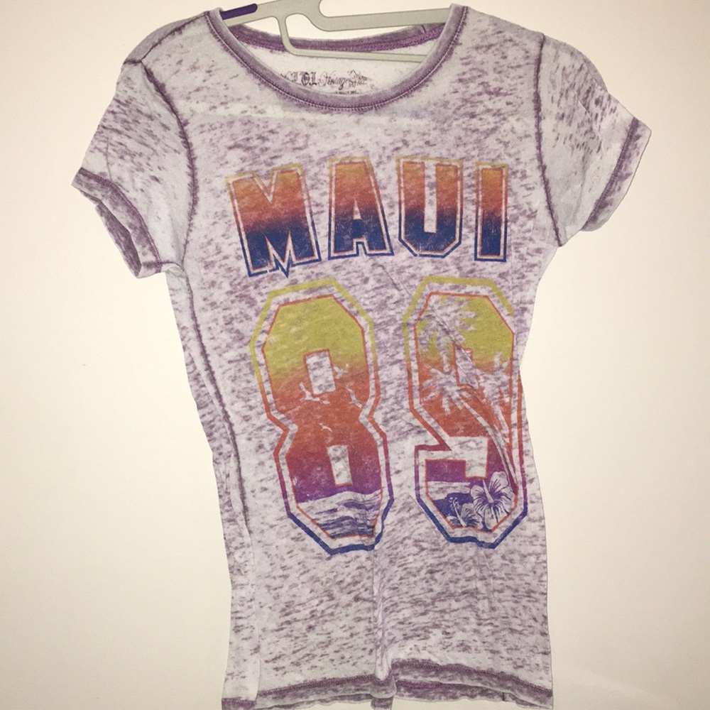 "Maui 89" tee shirt
