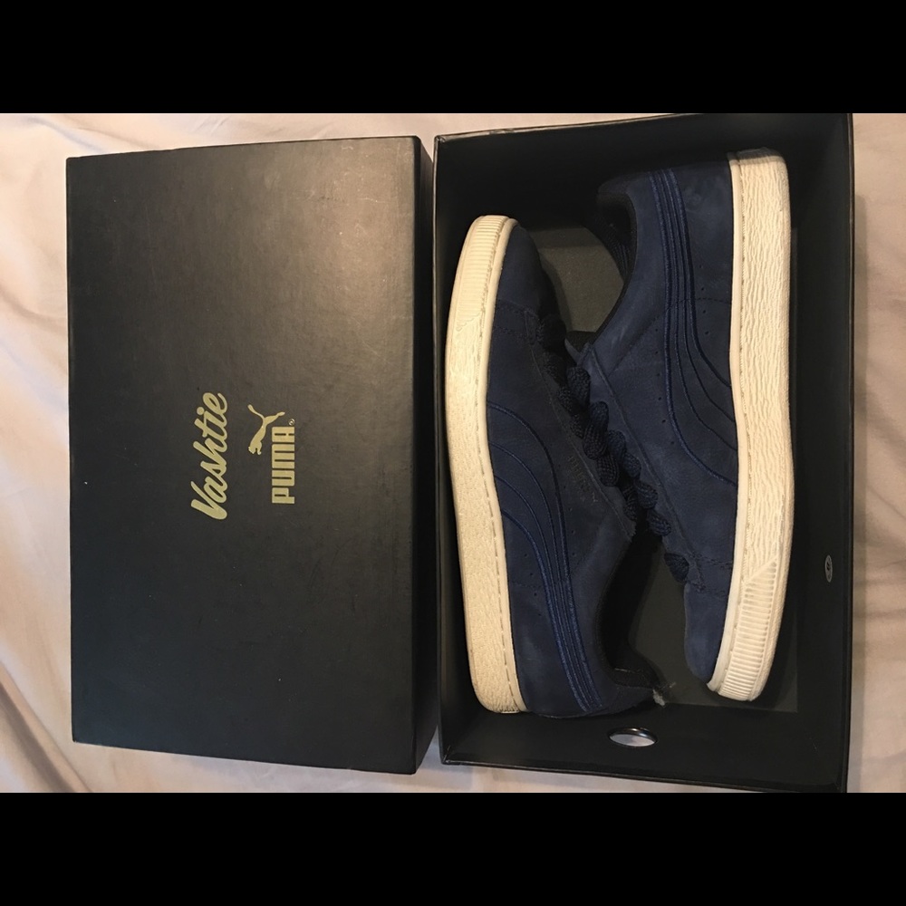 Puma suede shoes