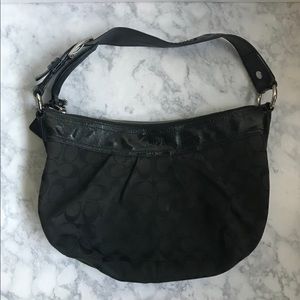 GUARANTEED AUTH COACH BAG BLACK/BLACK