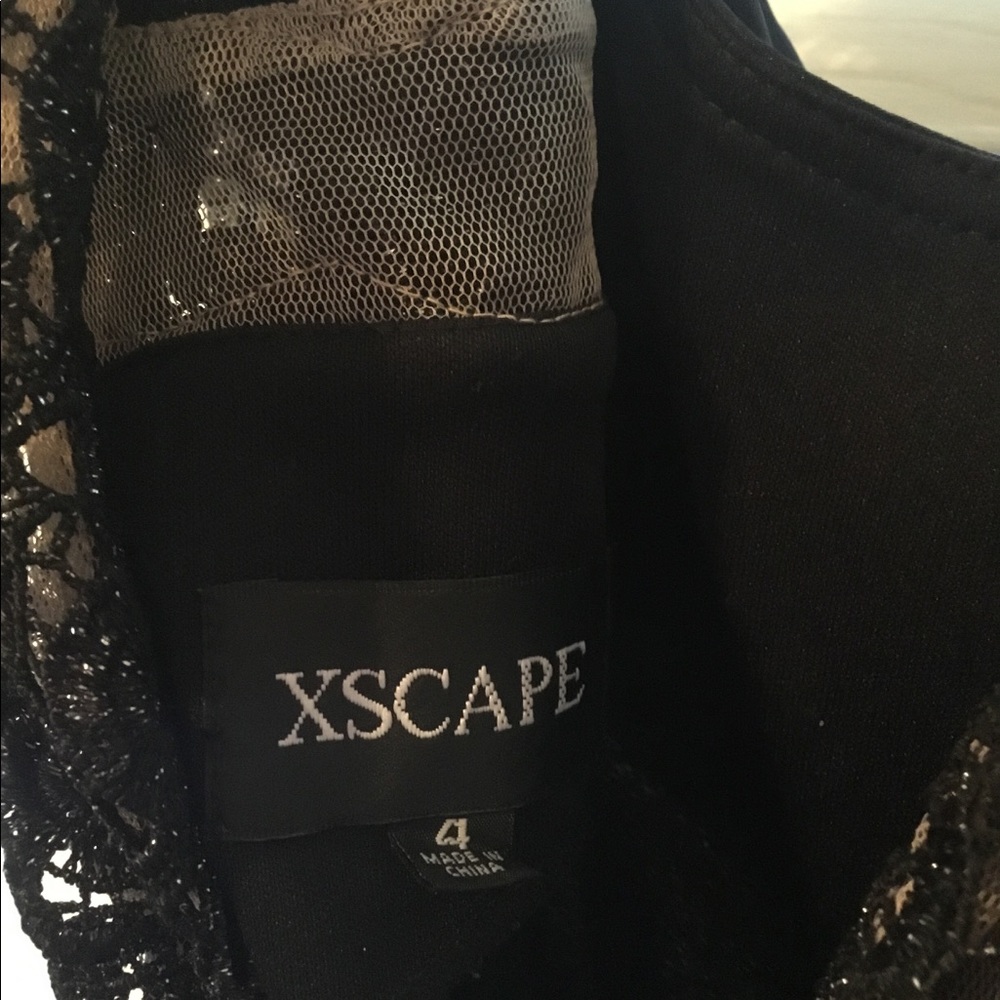 Size 4 Black Dress Xscape - Picture 3 of 8