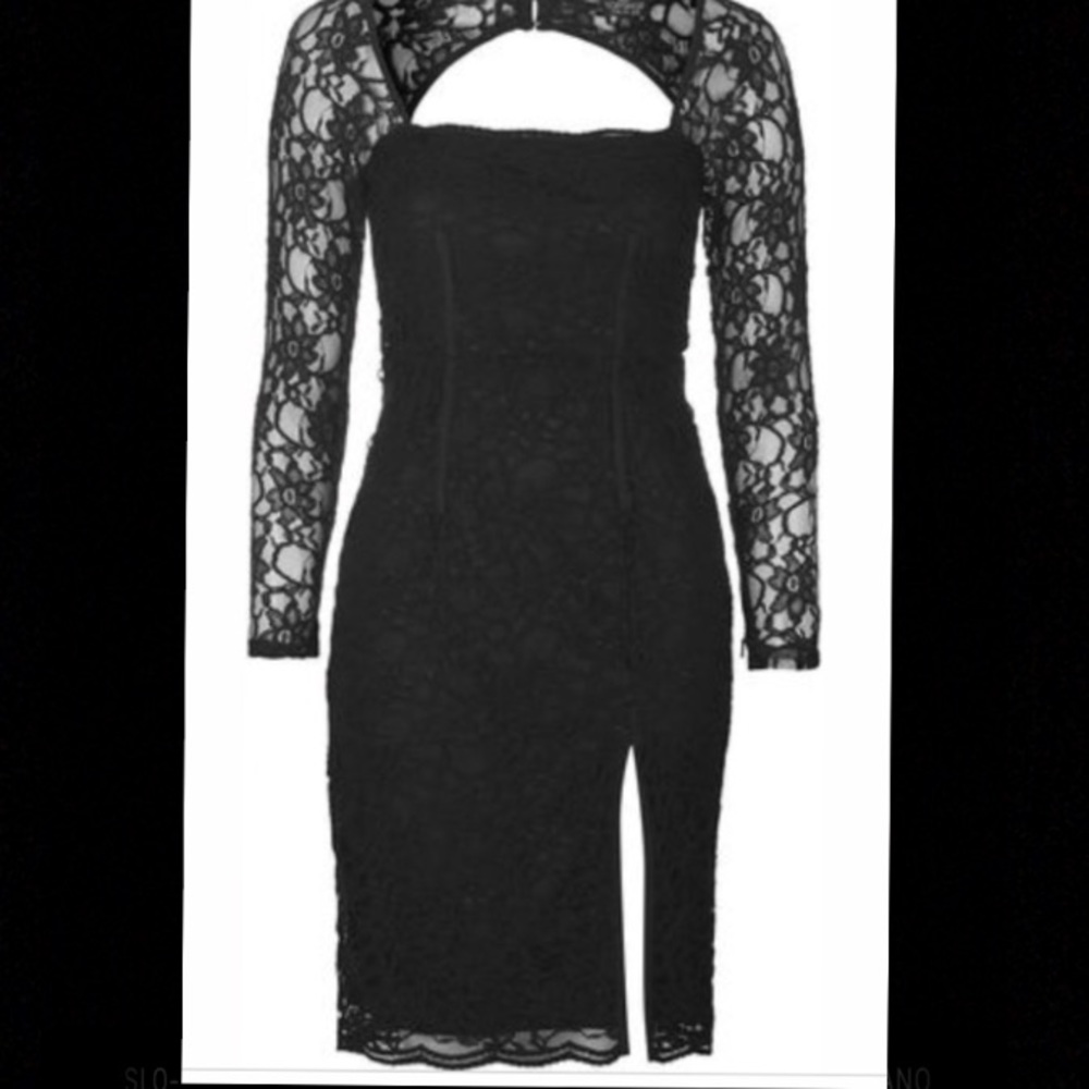 Brand New Top Shop Black Dress