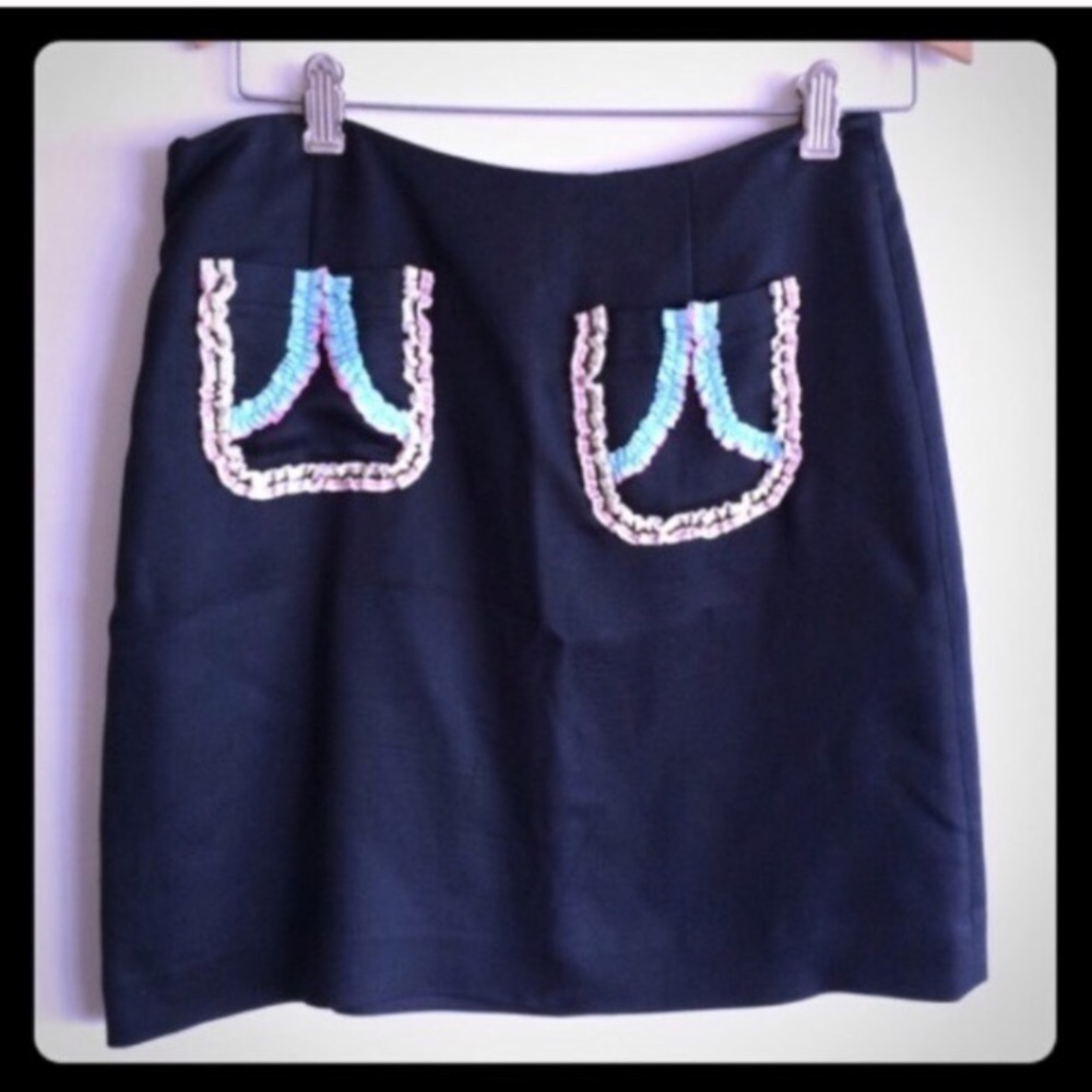 Cynthia Rowley Silk Skirt