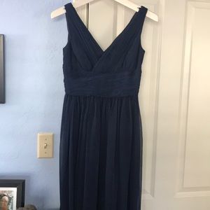 Blue maxi dress