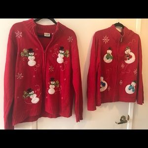 Couples Ugly Christmas Sweaters