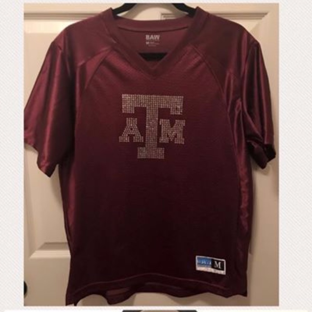 Texas A&M Aggie Women's Rhinestone Jersey