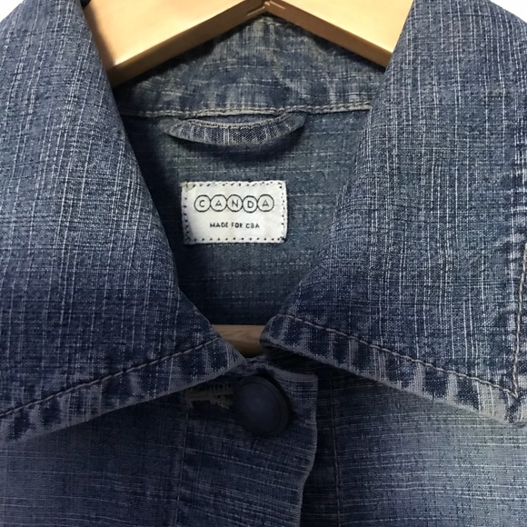 💐CANDA💐Jean Jacket - Picture 2 of 2