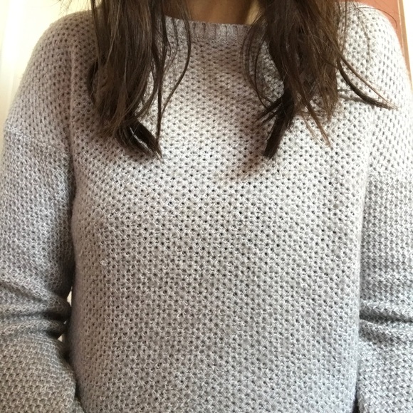 Grey knit sweater - Picture 2 of 3