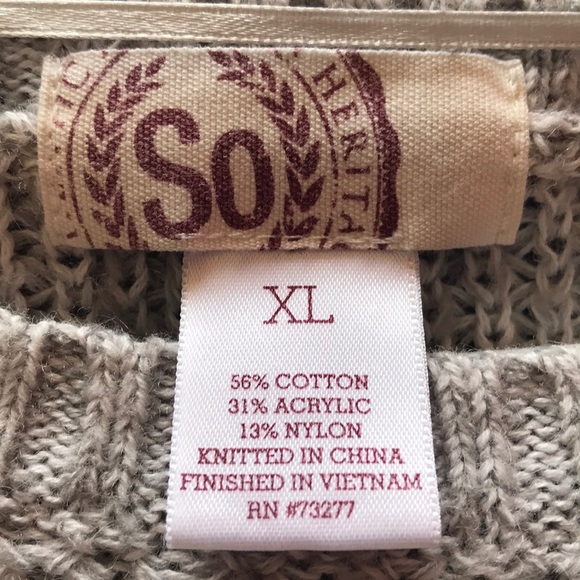 Grey knit sweater - Picture 3 of 3