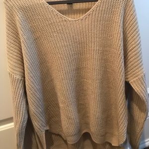 Forever 21 Oversized oatmeal sweater