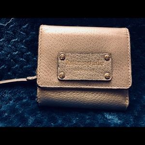 Kate Spade pewter wallet