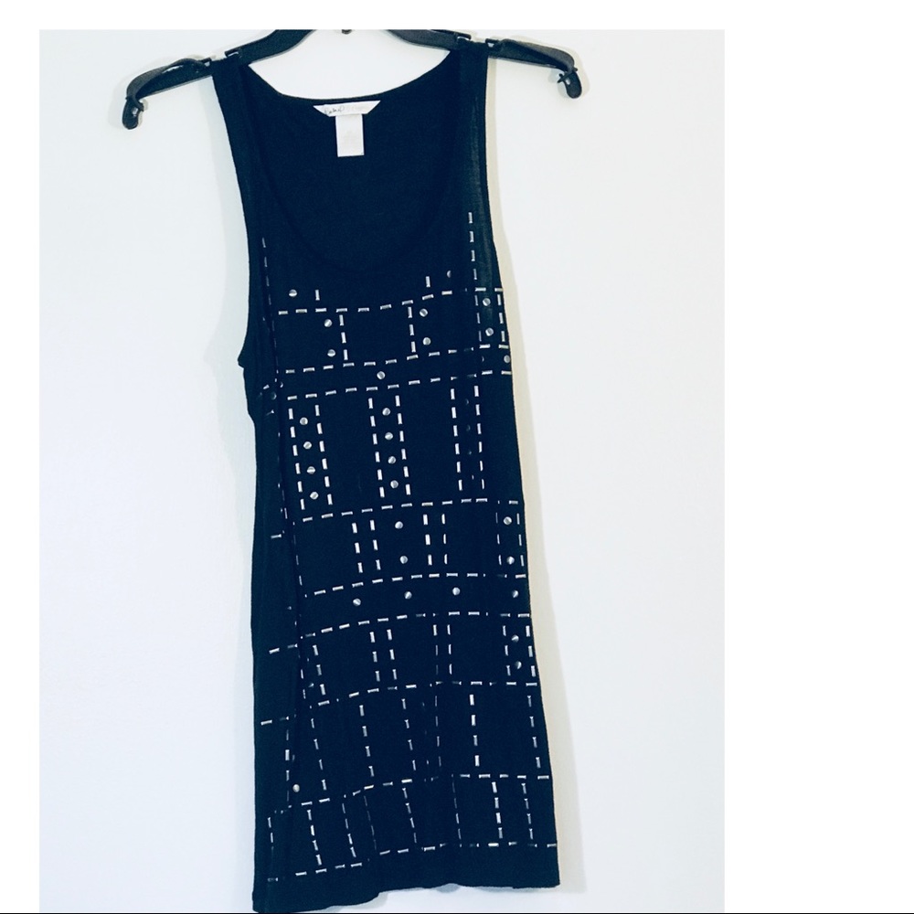 Candies long black tank