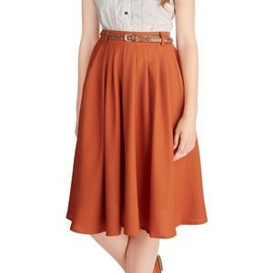 Tiger Lilies skirt, XS