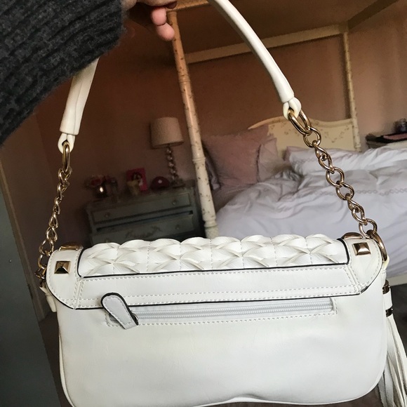 White Studded Purse - Picture 3 of 5