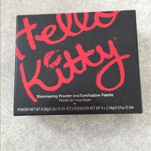 NIB Hello Kitty Shimmering Powder And ES Palette