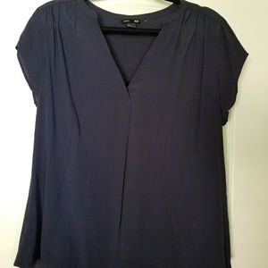 H&M Maternity Blouse in Navy