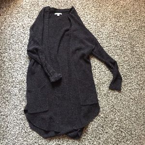 Long Grey Cardigan