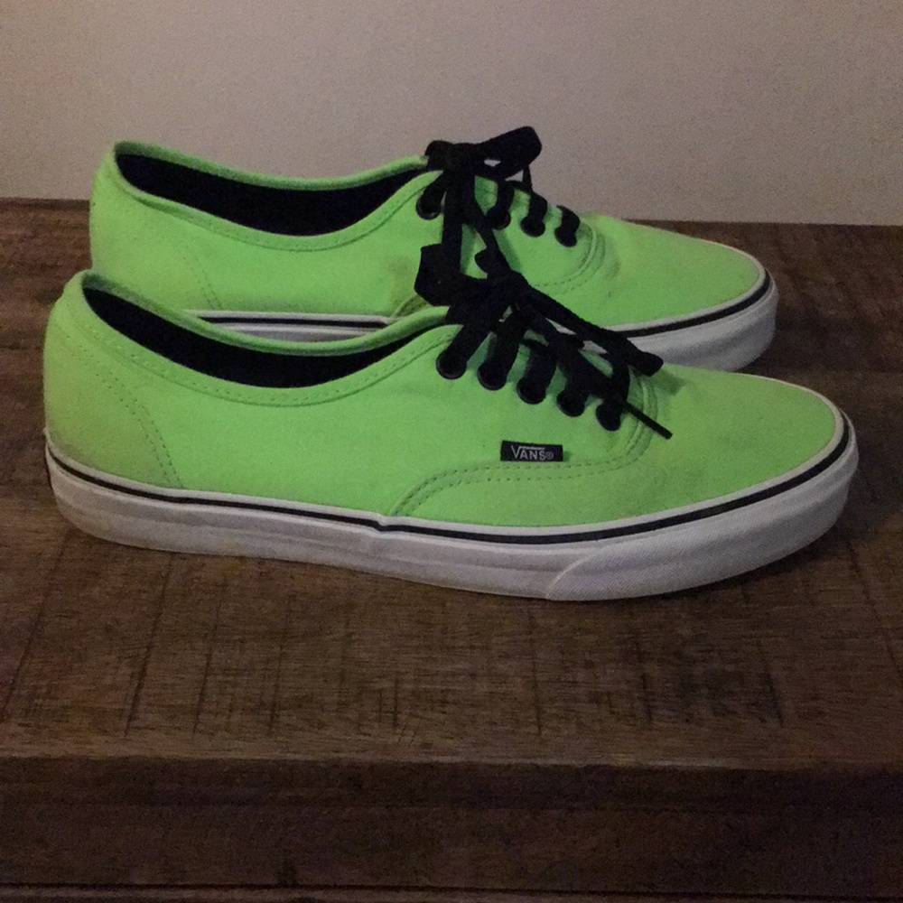 Vans Authentic electric green