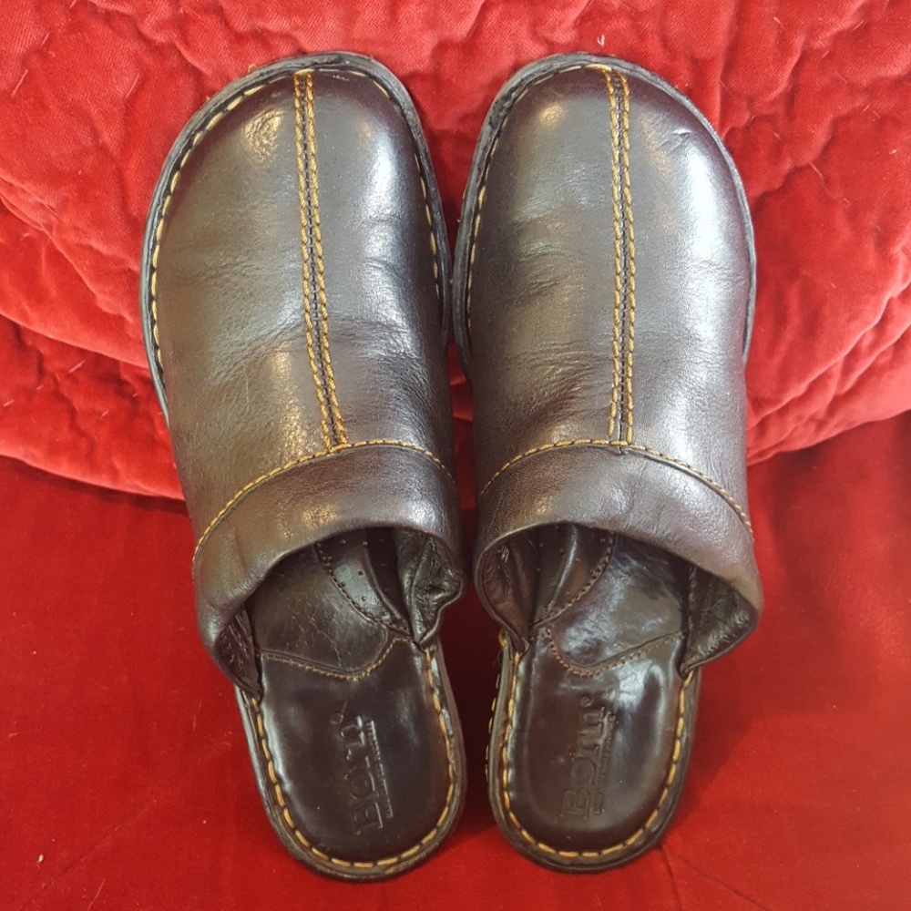 Born leather shoes size 7
