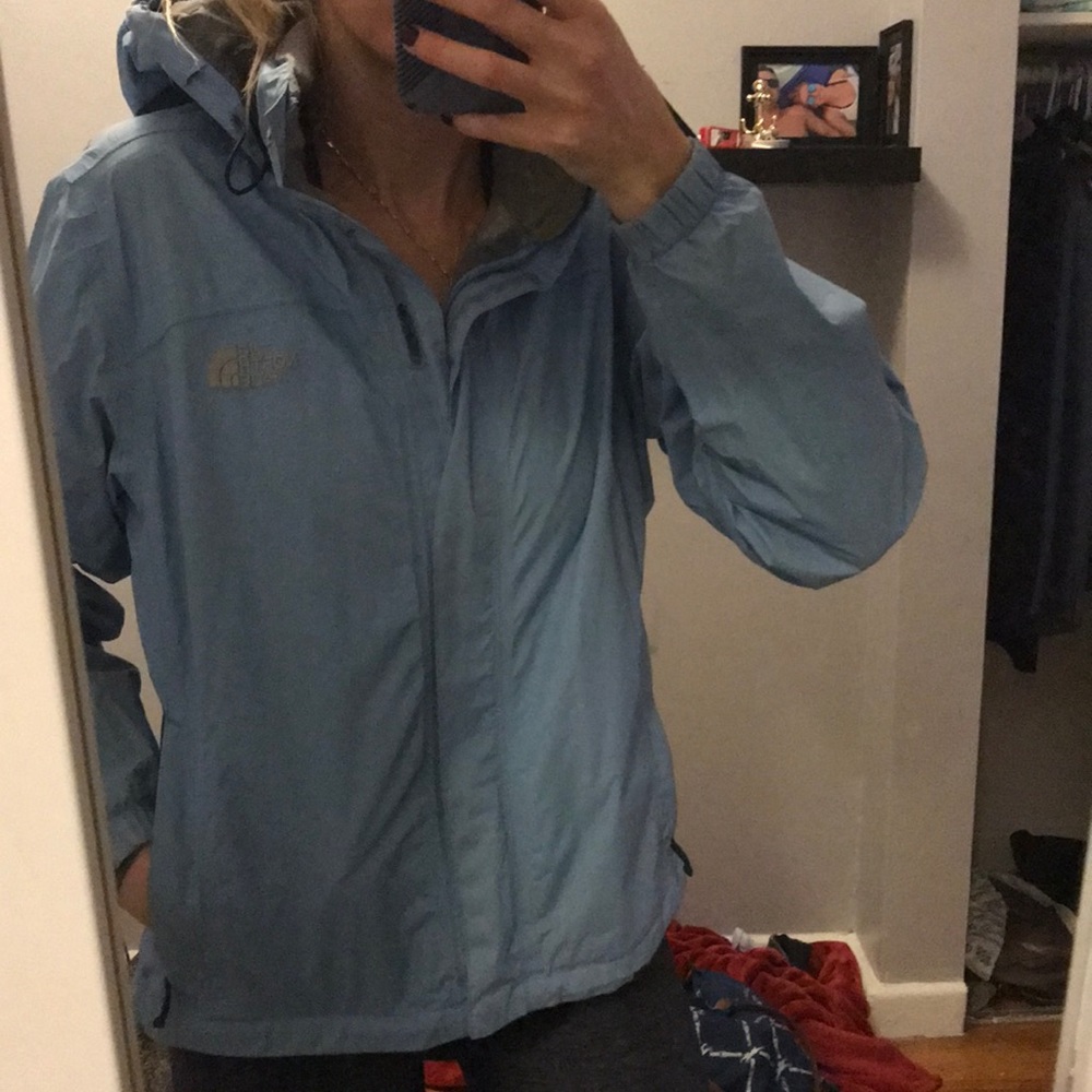 North face rain coat!