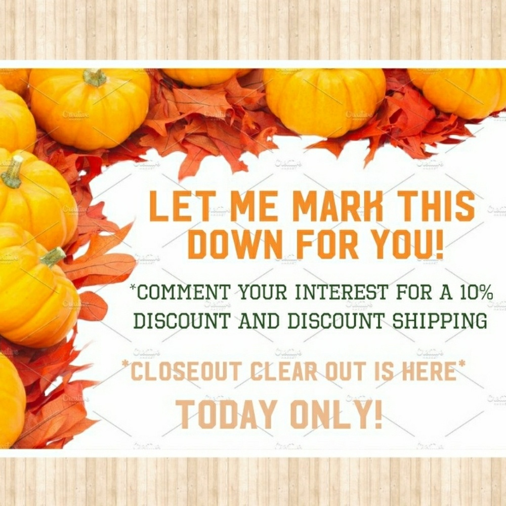 Closet Clear Out and Bundle Promotion