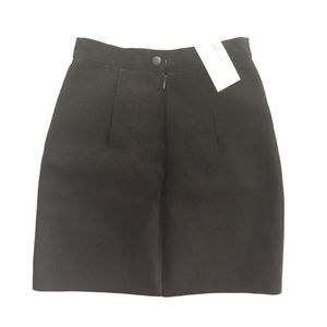 Real Suede Skirt by American Apparel-New with tags