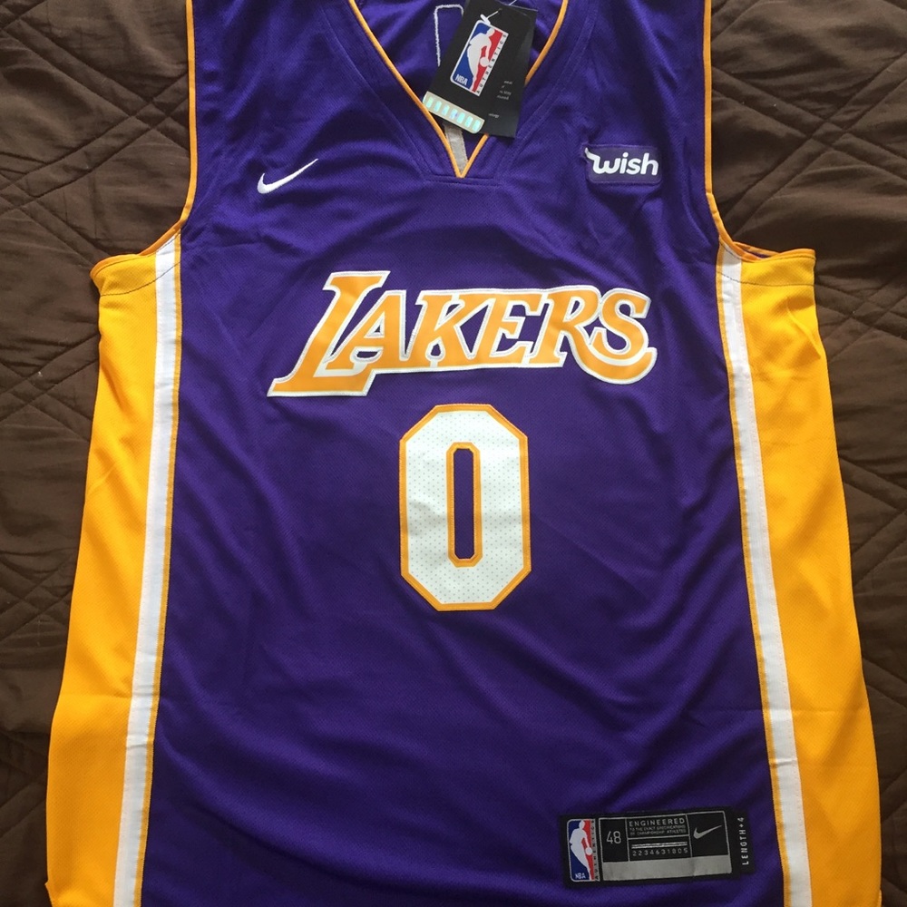 New Kyle Kuzma Los Angeles Lakers LA Jersey Nike