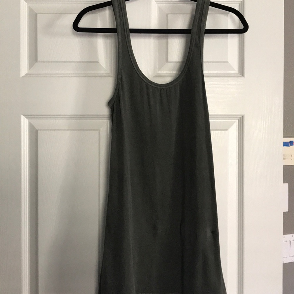 James Perez olive green tank