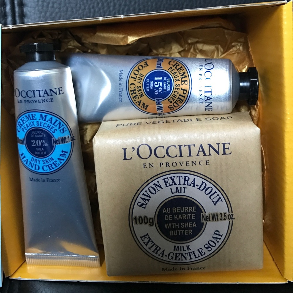 L'Occitane skincare set