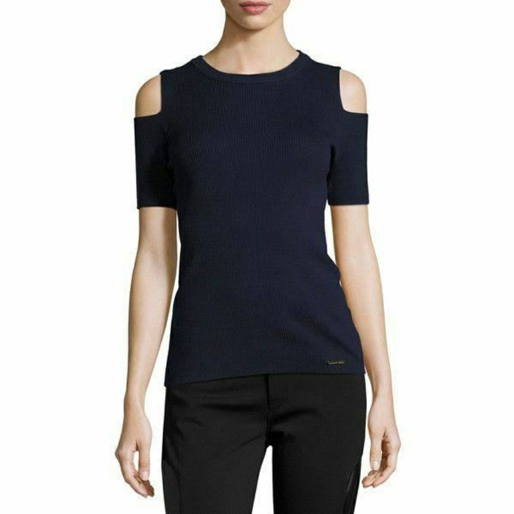Michael Kors cold shoulder sweater