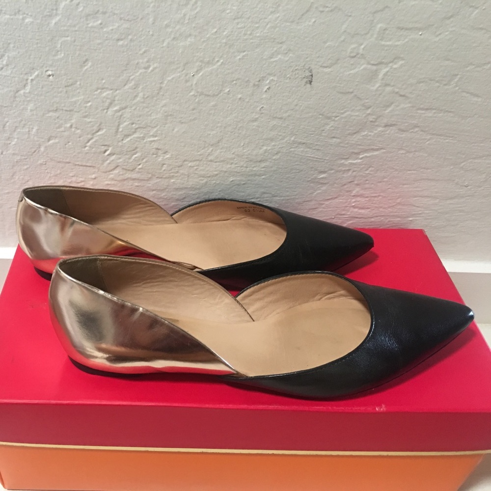 Kate Spade Black Flats