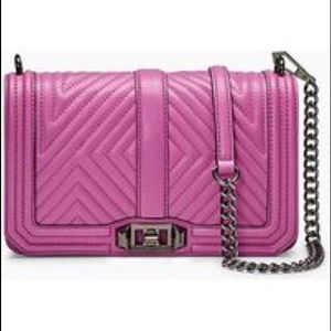 ✨ Rebecca Minkoff Geo Quilted Love Crossbody ✨