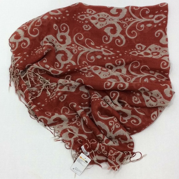 76 off rock flower paper accessories scarf poshmark rock flower paper scarf