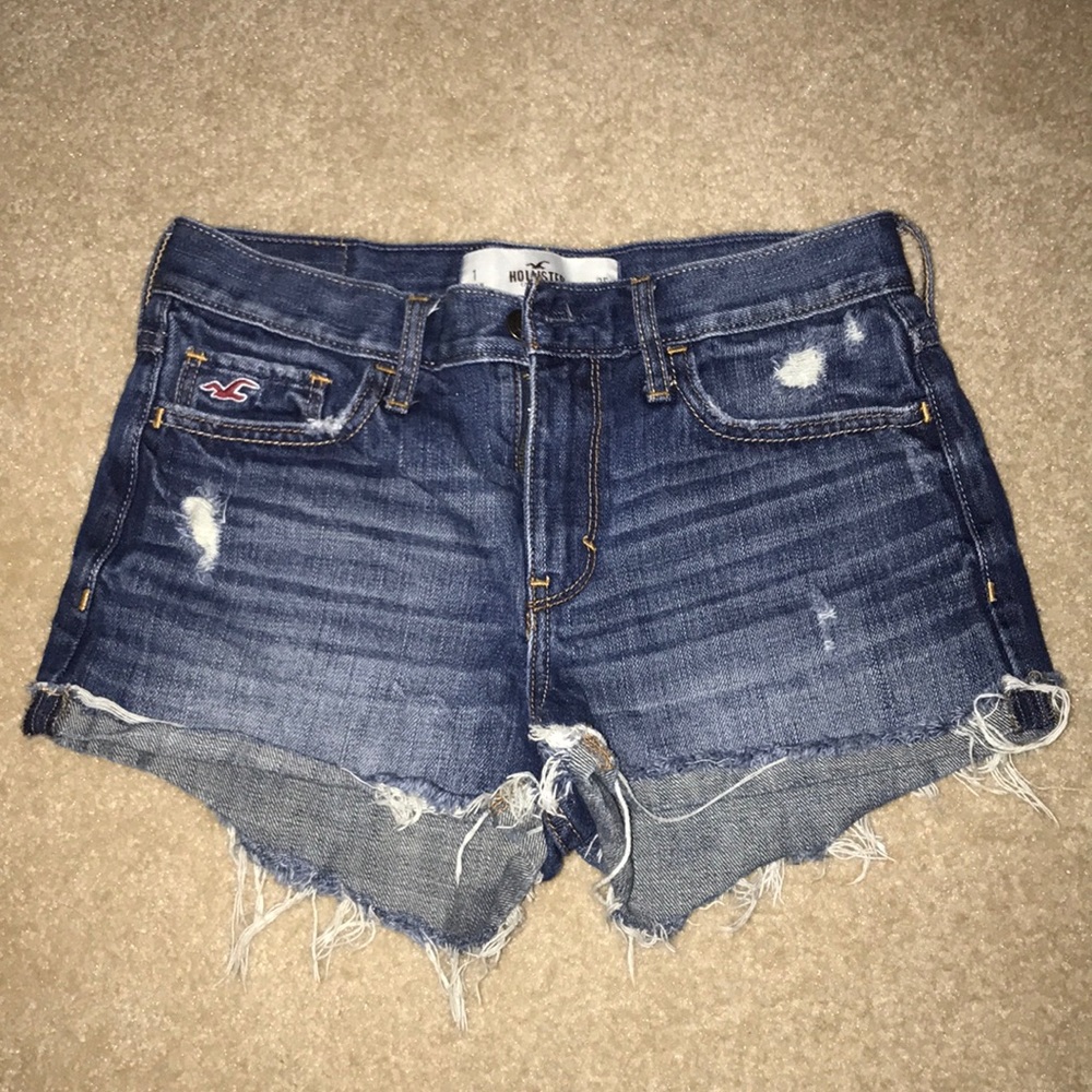 Hollister jean shorts